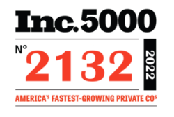 Inc 5000 - America's fastest growing private corp'